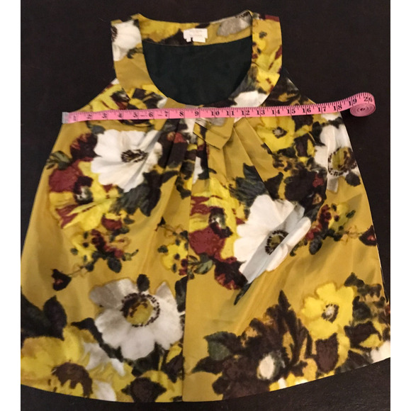 Kate Spade New York Bette Sleeveless Galleria Silk Top - Picture 8 of 11